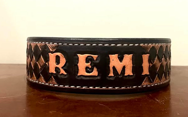 Medium custom dog collar